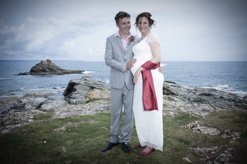 Louise & Gerrard's Wedding in Prussia Cove, Cornwall