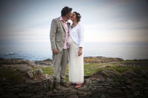 Louise & Gerrard's Wedding in Prussia Cove, Cornwall