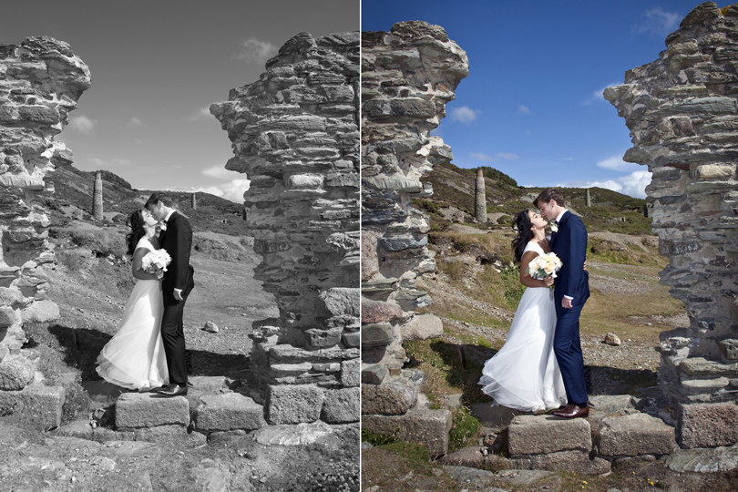 Stewart and Shereen get married in St. Agnes, Cornwall