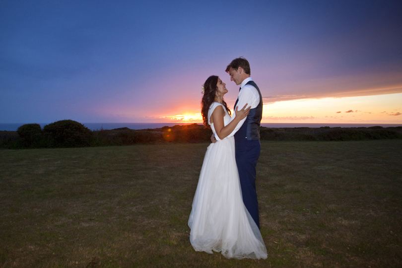 Stewart and Shereen get married in St. Agnes, Cornwall